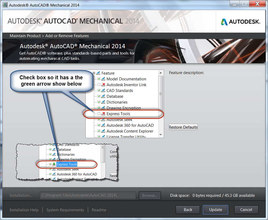 express tools in autocad 2000